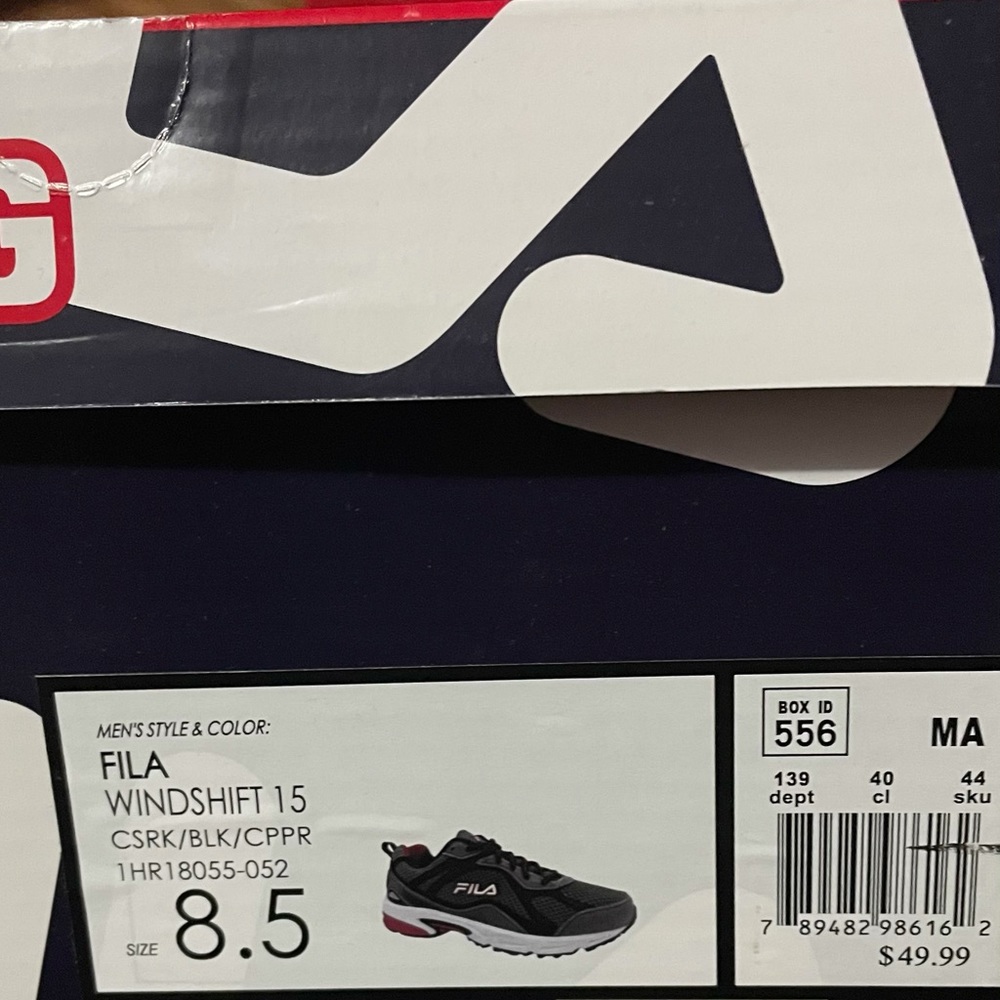Fila windshield 15 men’s running shoe